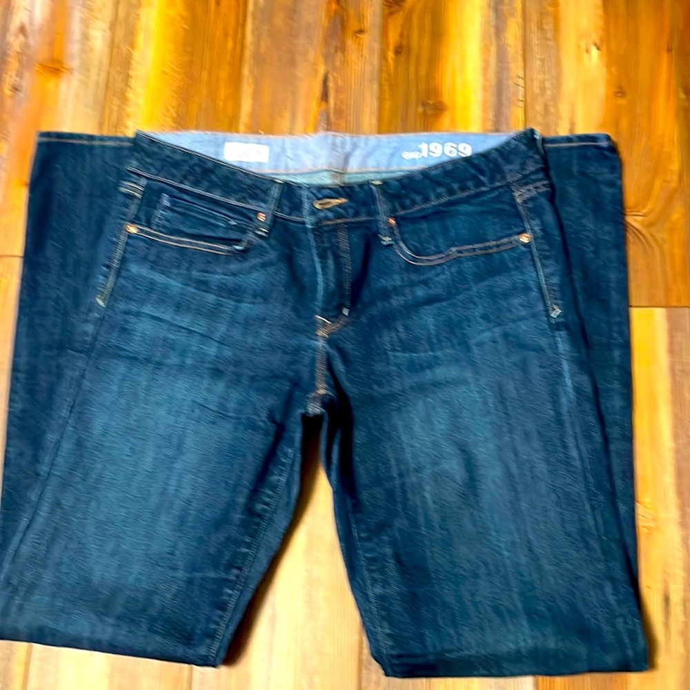 Gap Real Straight size 12 reg jeans
